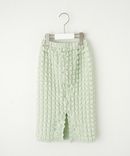 CIAOPANIC TYPY（チャオパニックティピー）の「【KIDS】ポップコーンIラインスカート（スカート・キッズ・グリーン/ブラウン・S/M/L/XL/XXL）」の12枚目の写真