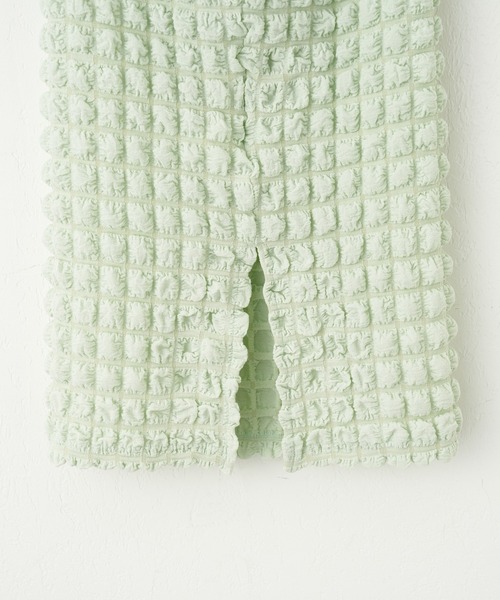 CIAOPANIC TYPY（チャオパニックティピー）の「【KIDS】ポップコーンIラインスカート（スカート・キッズ・グリーン/ブラウン・S/M/L/XL/XXL）」の14枚目の写真