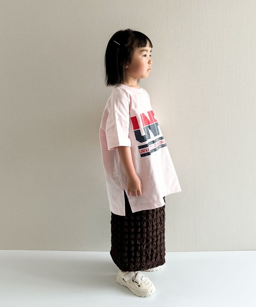 CIAOPANIC TYPY（チャオパニックティピー）の「【KIDS】ポップコーンIラインスカート（スカート・キッズ・グリーン/ブラウン・S/M/L/XL/XXL）」の22枚目の写真