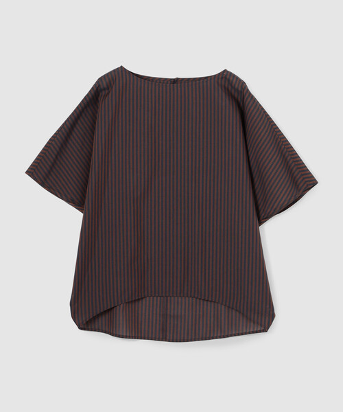 COMME CA ISM（コムサイズム）の「ストライプ　ニュアンス Ｔブラウス（シャツ/ブラウス・レディース・ホワイト/ライトグレー系/ネイビー系・MEDIUM/LARGE）」の21枚目の写真