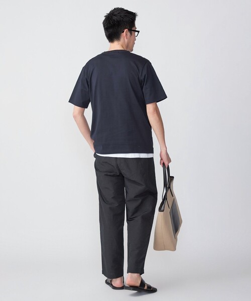 SHIPS（シップス）の「SHIPS: ジオメトリック ニットドッキング Tシャツ（Tシャツ/カットソー・メンズ・ネイビー/ライトグレー/ロイヤルブルー・SMALL/MEDIUM/LARGE/X-LARGE）」の16枚目の写真