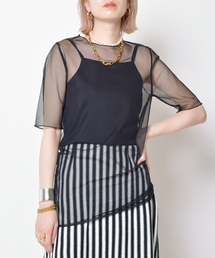 CITYSHOP | S-SL MESH Tシャツ(Tシャツ/カットソー)