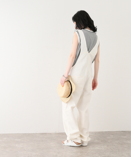 Carhartt WIP（カーハートダブリューアイピー）の「【CARHARTT WIP/カーハート ダブリューアイピー】BIB OVERALL STRAIGHT（サロペット/オーバーオール・レディース・アイボリー・SMALL）」の8枚目の写真