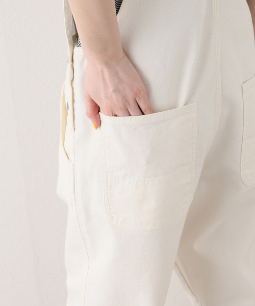 Carhartt WIP（カーハートダブリューアイピー）の「【CARHARTT WIP/カーハート ダブリューアイピー】BIB OVERALL STRAIGHT（サロペット/オーバーオール・レディース・アイボリー・SMALL）」の9枚目の写真