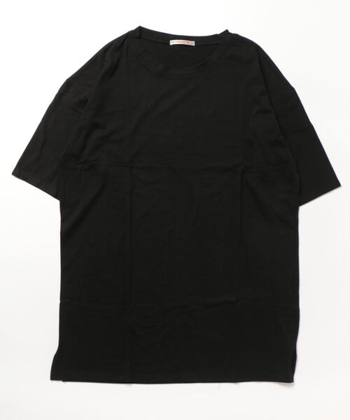 NinaetLina(ニナエリナ)の「チュニック半袖カットソー(Tシャツ/カットソー・レディース・ピンク/ホワイト/ライトグレー/ブラック/ミント/ベージュ・XL/L/M)」の9枚目の写真