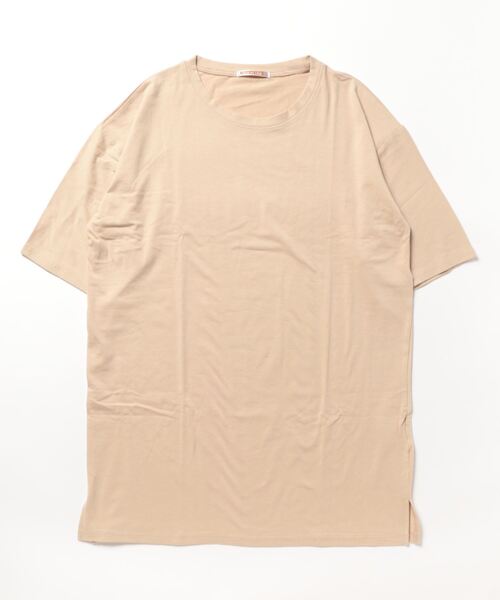 NinaetLina(ニナエリナ)の「チュニック半袖カットソー(Tシャツ/カットソー・レディース・ピンク/ホワイト/ライトグレー/ブラック/ミント/ベージュ・XL/L/M)」の13枚目の写真