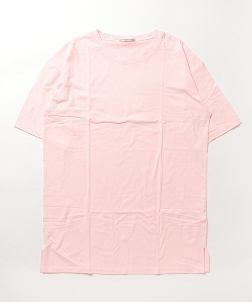 NinaetLina(ニナエリナ)の「チュニック半袖カットソー(Tシャツ/カットソー・レディース・ピンク/ホワイト/ライトグレー/ブラック/ミント/ベージュ・XL/L/M)」の17枚目の写真