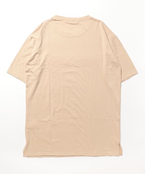 NinaetLina(ニナエリナ)の「チュニック半袖カットソー(Tシャツ/カットソー・レディース・ピンク/ホワイト/ライトグレー/ブラック/ミント/ベージュ・XL/L/M)」の12枚目の写真