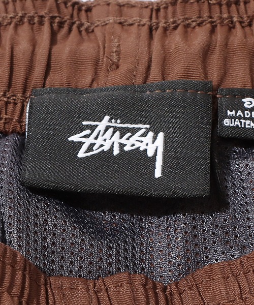 STUSSY（ステューシー）の「STUSSY/ステューシー BIG BASIC WATER SHORT 水着 ショーツ ハーフパンツ ワンポイント ロゴ（水着・メンズ・ブラック/ブラウン/ミント/ピンク/オレンジ・M/L/XL/S）」の7枚目の写真