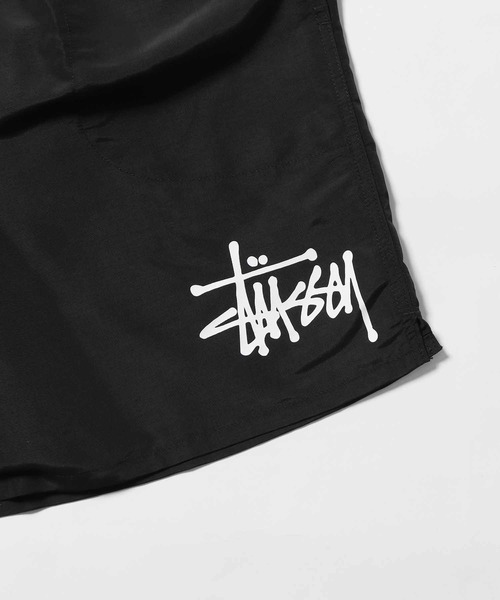 STUSSY（ステューシー）の「STUSSY/ステューシー BIG BASIC WATER SHORT 水着 ショーツ ハーフパンツ ワンポイント ロゴ（水着・メンズ・ブラック/ブラウン/ミント/ピンク/オレンジ・M/L/XL/S）」の18枚目の写真