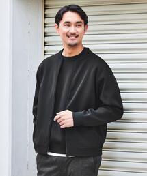 green label relaxing | 【WEB限定】JUSTFIT エアリー ツイストヤーン ブルゾン(その他アウター)