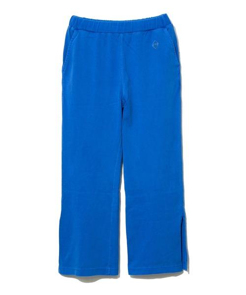 CUBE SUGAR（キューブシュガー）の「CUBE SUGAR/キューブシュガー 10/度詰天竺ピグメント染セミフレアイージーパンツ（その