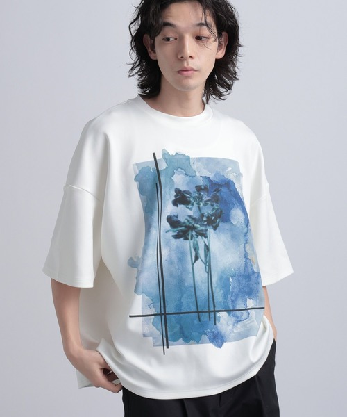 HARE（ハレ）の「フロントアートポンチカットソー(HARE)（T