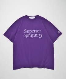 フロントプリント ビッグシルエットTシャツ/Sperior Gratitude S/S T-shirt