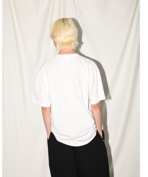 SUPERTHANKS（スーパーサンクス）の「フロントプリント ビッグシルエットTシャツ/Sperior Gratitude S/S T-shirt（Tシャツ/カットソー・メンズ・パープル/ホワイト/ブラック/グレー・S/M/L）」の18枚目の写真