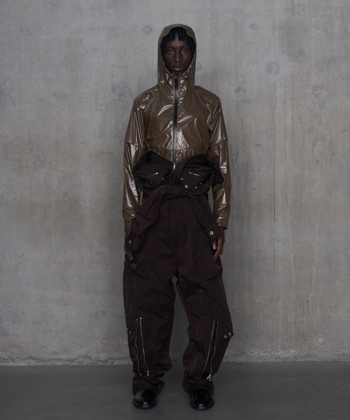 ジャケット・アウター Omar Afridi OLIVE ERUPT PARKA Omar Afridi（オマールアフリディ）の「OLIVE ERUPT PARKA