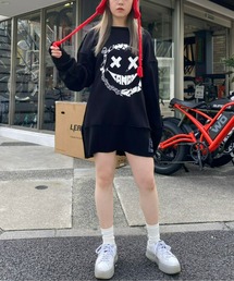 Candy Stripper | MEDLEY SMILE WAFFLE トップス(Tシャツ/カットソー)