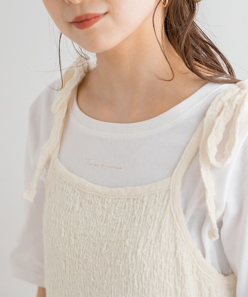 LOWRYS FARM（ローリーズファーム）の「ジャガードキャミワンピース&Tシャツセットアイテム 961235（ワンピース・レディース・ブラック/アイボリー・SMALL/MEDIUM）」の20枚目の写真