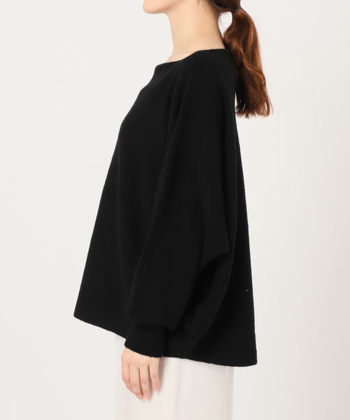 Noble（ノーブル）の「《追加》ファインウールドルマンプルオーバー（ニット/セーター・レディース・ラベンダー/ライトグレー/ブラック/ベージュ・FREE）」の15枚目の写真