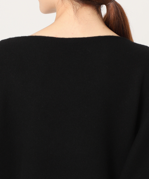 Noble（ノーブル）の「《追加》ファインウールドルマンプルオーバー（ニット/セーター・レディース・ラベンダー/ライトグレー/ブラック/ベージュ・FREE）」の18枚目の写真