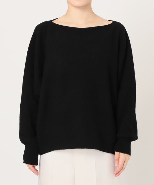 Noble（ノーブル）の「《追加》ファインウールドルマンプルオーバー（ニット/セーター・レディース・ラベンダー/ライトグレー/ブラック/ベージュ・FREE）」の22枚目の写真