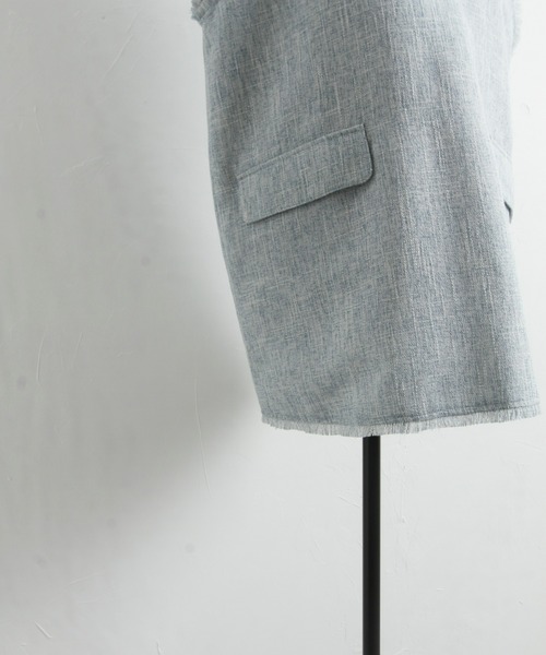 &. NOSTALGIA(アンドドットノスタルジア)の「【ZOZO限定】ライトツイードベスト(ベスト・レディース・ブラック/ブルー・FREE)」の20枚目の写真