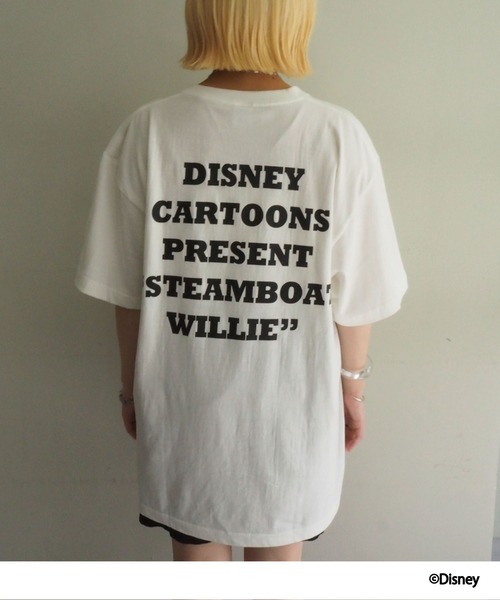 WCJ ミッキーマウスプリント ターコイズTシャツ WCJ ミッキーマウスプリント ターコイズTシャツ - メルカリ