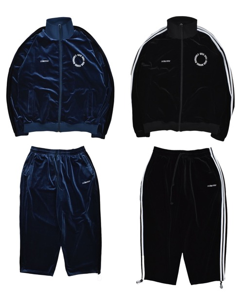 DOUBLE STEAL(ダブルスティール)の「ベロア トラックJKT(ブルゾン・メンズ・ネイビー/ブラック・MEDIUM/LARGE/X-LARGE)」の21枚目の写真