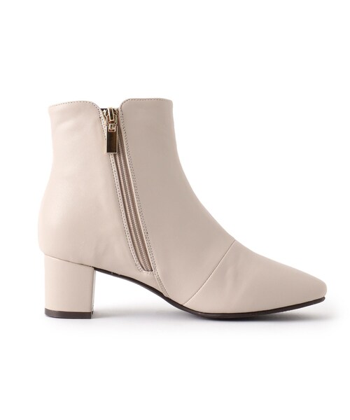 grove（グローブ）の「◆きらりとゆれるメタルリングが上品な印象のショートブーツ【人間工学】（ブーツ・レディース・チャコール/ライトグレー/ブラック/チャコールグレー/ダークブラウン系7/ブラック系7・35/45/30）」の9枚目の写真