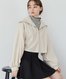 archives | ハーフジップベロアプルオーバー(Tシャツ/カットソー)