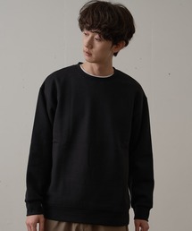 【BLUE STANDARD/ブルースタンダード】ヘビーウェイト　 裏起毛　クルーネック　スウェット　トレーナー