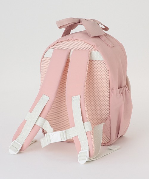 petit main（プティマイン）の「シフォンフリルリュック（エコバッグ/サブバッグ・キッズ・ライトピンク/ライトグレー/ネイビー・M/S）」の7枚目の写真