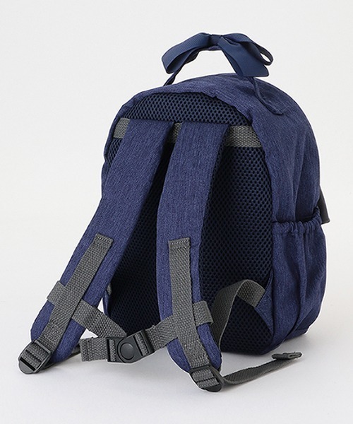 petit main（プティマイン）の「シフォンフリルリュック（エコバッグ/サブバッグ・キッズ・ライトピンク/ライトグレー/ネイビー・M/S）」の8枚目の写真