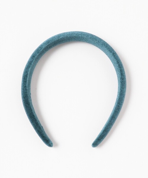 Ray BEAMS(レイビームス)の「Ray BEAMS / ベロア カチューシャ(カチューシャ・レディース・ブルー系その他2/ブラック・ONE SIZE)」の6枚目の写真