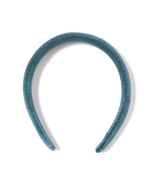 Ray BEAMS(レイビームス)の「Ray BEAMS / ベロア カチューシャ(カチューシャ・レディース・ブルー系その他2/ブラック・ONE SIZE)」の9枚目の写真