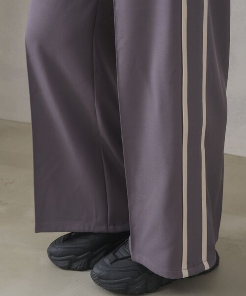RETRO GIRL（レトロガール）の「サイドラインワイドPT（その他パンツ・レディース・ライトグレー/ナチュラル/ブラック・FREE）」の18枚目の写真