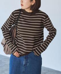 coen | ソウバリハイゲージモックネックニット(ニット/セーター)