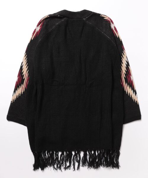 チャイハネ（チャイハネ）の「【チャイハネ】テアネフリンジニットカーディガン（カーディガン/ボレロ・レディース・ブラック/ベージュ/グリーン・FREE）」の21枚目の写真