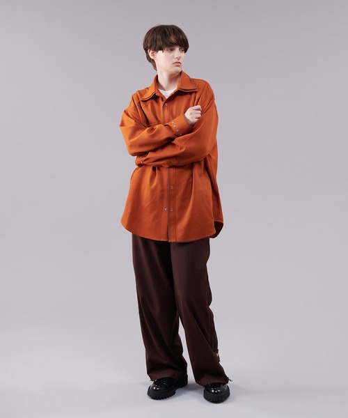 ONCILY(オンシェリー)の「SIDE ZIP 2WAY PANTS / サイドジップ2WAYパンツ(その他パンツ・メンズ・チャコールグレー/ブラウン・MEDIUM/SMALL/LARGE)」の21枚目の写真