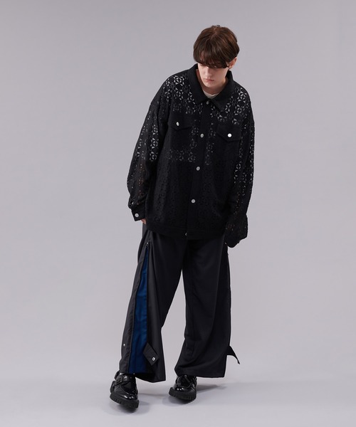 ONCILY(オンシェリー)の「SIDE ZIP 2WAY PANTS / サイドジップ2WAYパンツ(その他パンツ・メンズ・チャコールグレー/ブラウン・MEDIUM/SMALL/LARGE)」の9枚目の写真