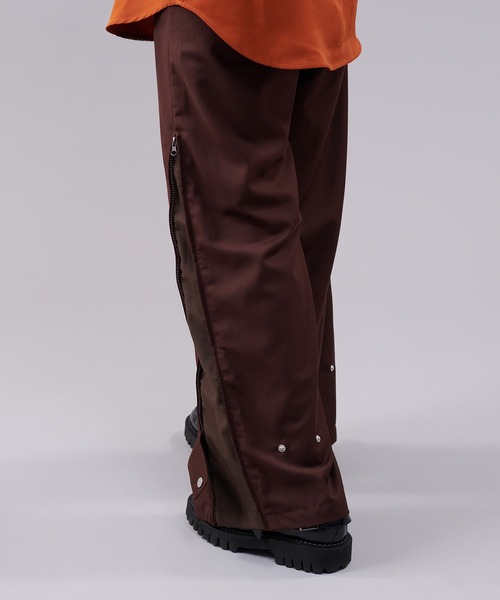 ONCILY(オンシェリー)の「SIDE ZIP 2WAY PANTS / サイドジップ2WAYパンツ(その他パンツ・メンズ・チャコールグレー/ブラウン・MEDIUM/SMALL/LARGE)」の16枚目の写真