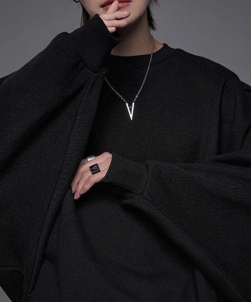 ADRER(アドラー)の「super heavy weight dolman sweat / スーパーヘビーウェイトドルマンスウェット(スウェット・メンズ・ブラック/サックスブルー/ダークグレー/ベージュ/ホワイト/ライトグレー・X-SMALL/SMALL/MEDIUM/LARGE)」の17枚目の写真