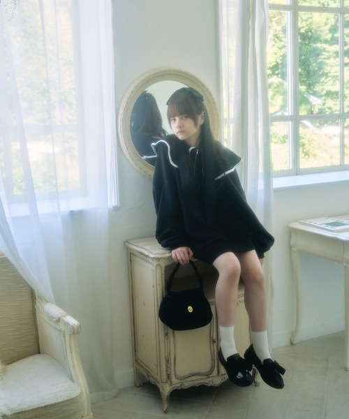 PHILLY（フィリー）の「【PHILLY】スウェードタッチハンドバッグ（ハンドバッグ・レディース・ブラック・FREE）」の3枚目の写真