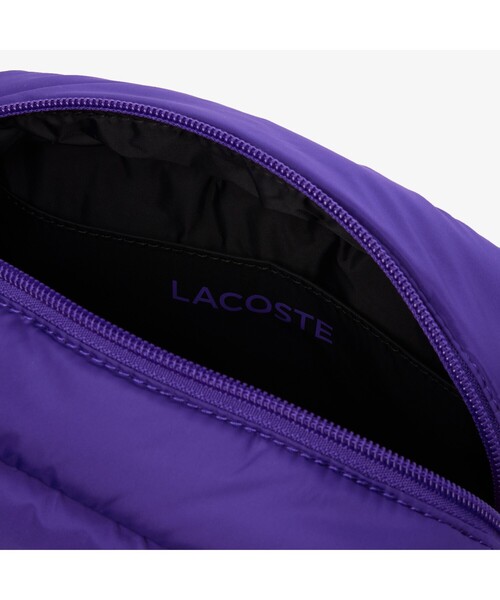 LACOSTE（ラコステ）の「パフィークロコ キルテッドバッグ（ショルダーバッグ・レディース・バイオレット・FREE）」の5枚目の写真