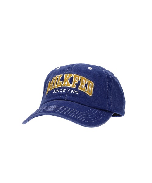 MILKFED.(ミルクフェド)の「WASHED COLLEGE LOGO CAP(キャップ・レディース・ブルー/バーガンディー/チャコール・ONE SIZE)」の16枚目の写真