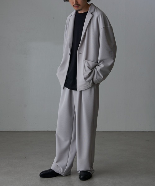 Lui's（ルイス）の「コードピケジャケット（テーラードジャケット