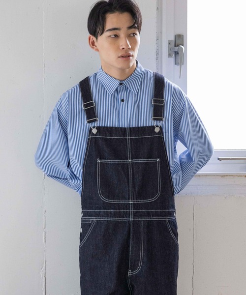 LOWRYS FARM(ローリーズファーム)の「デニムオーバーオール 991585(サロペット/オーバーオール・メンズ・ワンウォッシュ・MEDIUM/LARGE)」の2枚目の写真
