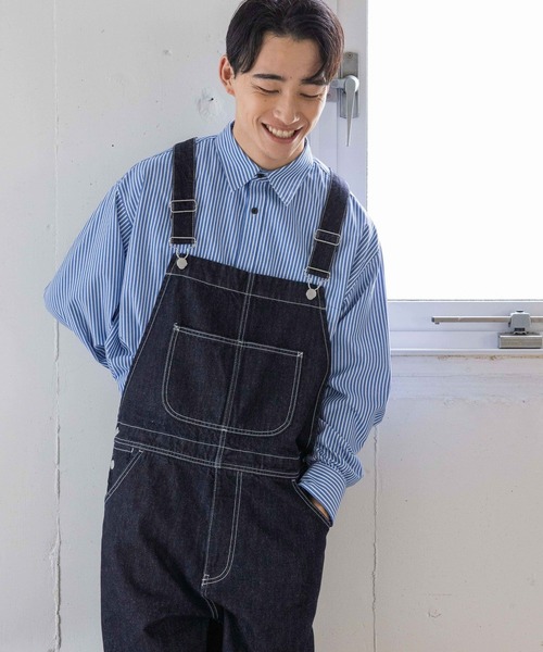 LOWRYS FARM(ローリーズファーム)の「デニムオーバーオール 991585(サロペット/オーバーオール・メンズ・ワンウォッシュ・MEDIUM/LARGE)」の3枚目の写真