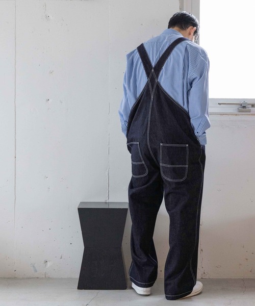 LOWRYS FARM(ローリーズファーム)の「デニムオーバーオール 991585(サロペット/オーバーオール・メンズ・ワンウォッシュ・MEDIUM/LARGE)」の16枚目の写真