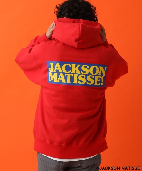 JACKSON MATISSE（ジャクソンマティス）の「【JACKSON MATISSE（ジャクソンマティス）×BAYFLOW】アソートプリントフーディー（パーカー・メンズ・ブラック/レッド/オフホワイト・LARGE/MEDIUM）」の14枚目の写真